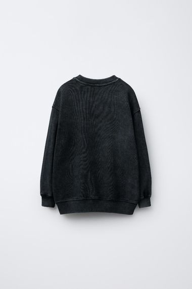 Дитячий світшот для дівчинки Zara 122 см Антрацит (26021910A) | Зображення 1