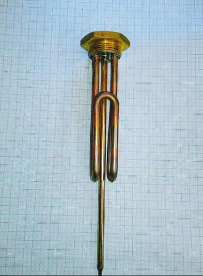 Тен для бойлера 1500w Ariston Electrolux Ferroli Round Novatek Atlantic Deluxe Inner Isea Електрон-Т(Україна) | Зображення 1