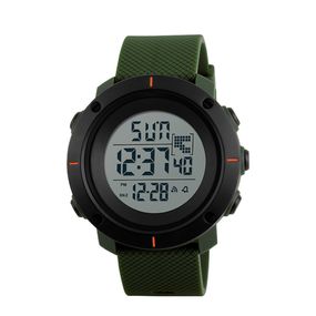 Чоловічий годинник Skmei 1213AG Black-Military Wristband
