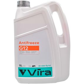 Рідина охолоджуюча VIRA -40 °C G12 червона 5 кг (VI0041)