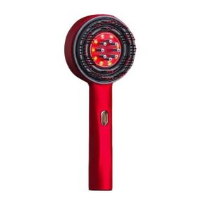 Массажная расческа для головы Massage and Nourish Красная