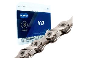 Ланцюг велосипедний KMC X8 8 швидкостей 116 ланок LT-007 без замочка