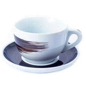 Чашка Ancap cappuccino large 260 мл, серія Verona Millecolori Black (35132)