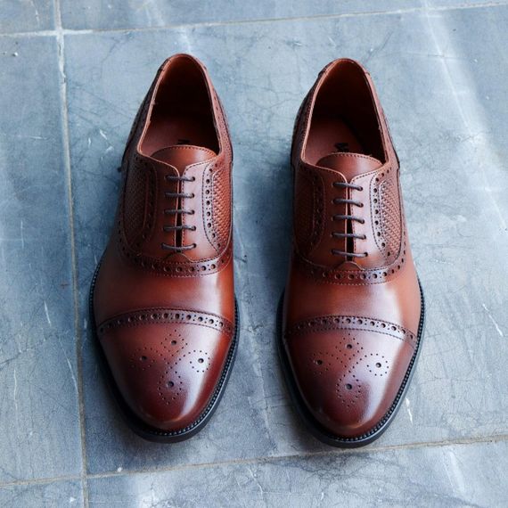 Модні туфлі рудого кольору 43 розмір | Зображення 4