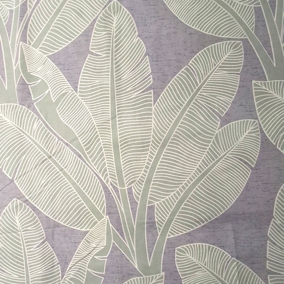 Комплект постільної білизни SoundSleep Banana Leaves бязь Полуторний 160х215 см бузковий (2800004783590) | Зображення 3