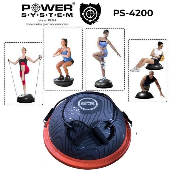 Балансувальна платформа Power System PS-4200 Balance Trainer Zone (Ø60) Orange | Зображення 1