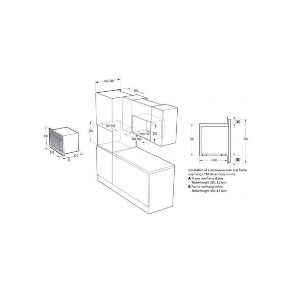 Мікрохвильова піч Gorenje BM201AG1X | Зображення 9