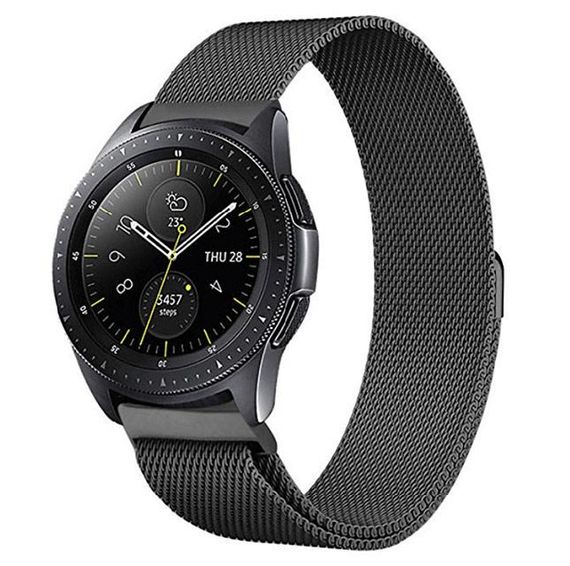 Міланський сітчастий ремінець для годинника Samsung Galaxy Watch 42 mm (SM-R810) - Black
