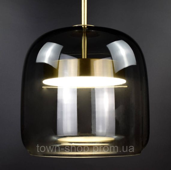 Люстра потолочная LED BS11/1 Латунь 45-150х22х22 см. | Зображення 7