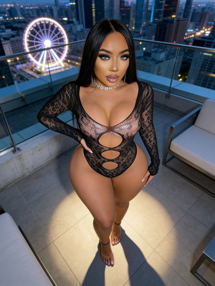 Боді сітка Star Night з довгими рукавами, чорне, OS (S–L) Sex Aura | Зображення 5