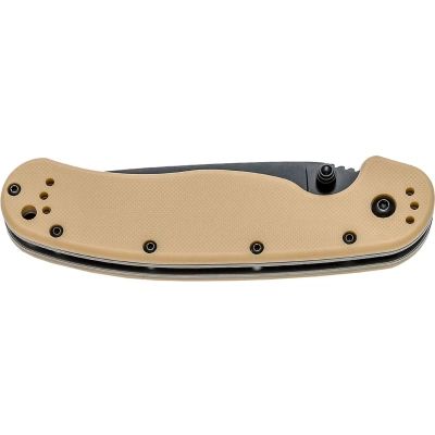 Нож Ontario Knife RAT I AUS-8 Desert Tan, Black Blade (ON8846DT) | Зображення 1