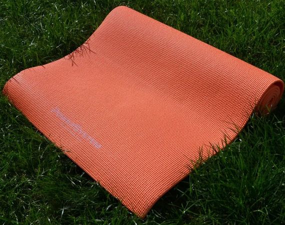 Килимок для йоги та фітнесу Power System PS-4014 PVC Fitness-Yoga Mat Orange (173x61x0.6) (PS-4014_Orange) | Зображення 5