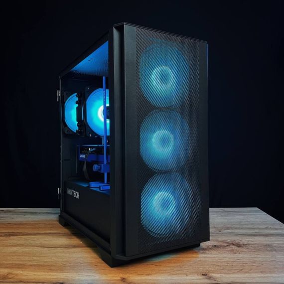 Збірка на замовлення: ігровий ПК Montech Air 100 ARGB Tower / AMD Ryzen 7 5700X (8 (16) ядер по 3.4 - 4.6 GHz) / 32 GB DDR4 / 1000 GB SSD M.2 / Intel Arc B580, 12 GB GDDR6, 192-bit / 650W | Зображення 2