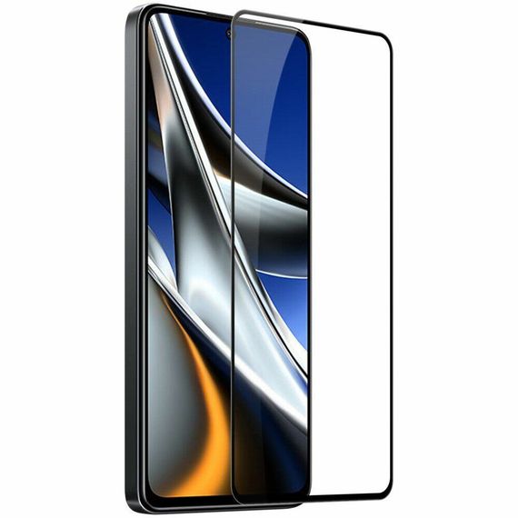 Захисне скло 2.5D на весь екран для Poco X4 Pro 5G | Зображення 1