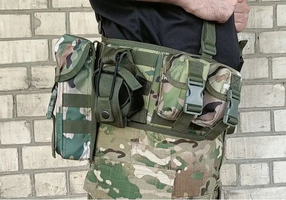 Підсумок під пляшку олива (MOLLE, підсумок на розгрузку, жилет, РПС) | Зображення 4
