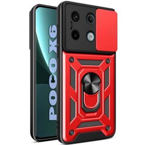 Чехол для мобильного телефона BeCover Military Poco X6 Red (711009)