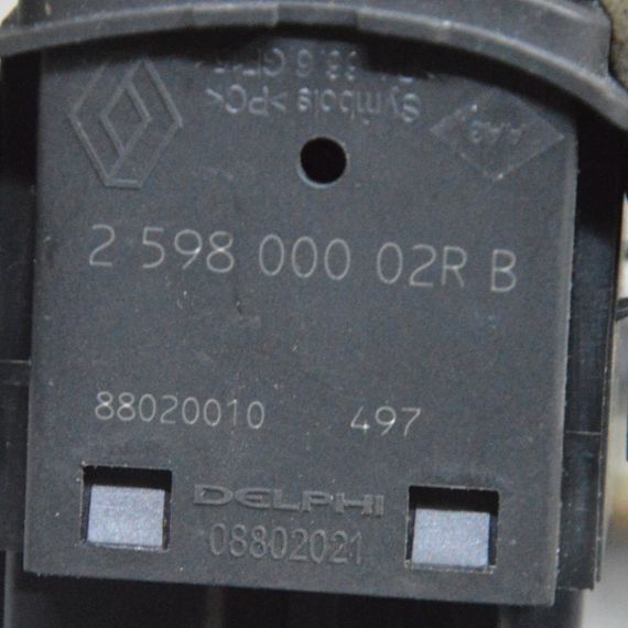 Кнопка коректора фар Renault Laguna III Megane III 2007-2015 Регулятор яскравості підсвітки Рено 259800002R | Зображення 2