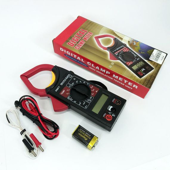 Отличный мультиметр DT 266 FT, Универсальный электронный мультиметр, Цифровой амперметр постоянного KB-63 | Зображення 3