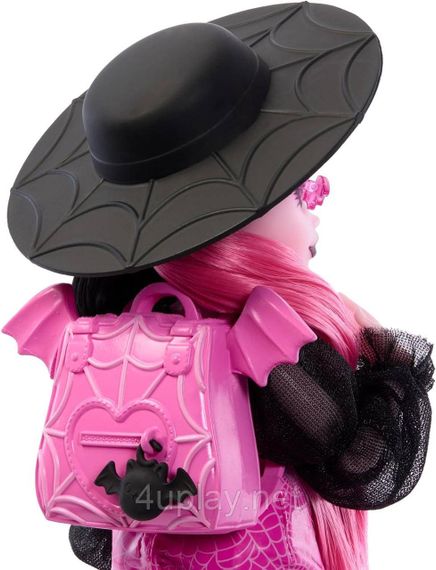 Лялька Монстр Хай Дракулаура з аксесуарами та котом кажаном Оригінал Mattel Monster High Draculaura | Зображення 4