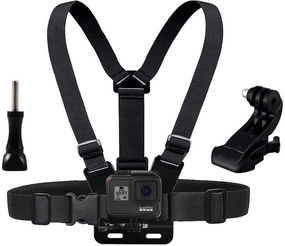Крепление на грудь для GoPro Xiaomi SJCam Eken + держатель с винтом (68008)