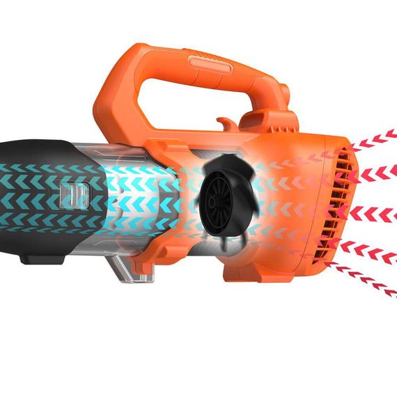 Воздуходувка аккумуляторная BLACK+DECKER BCBL200L | Зображення 2
