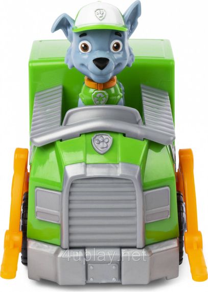 Щенячий патруль Спасательный мусоровоз и фигурка Рокки Оригинал PAW Patrol Rocky Recycle Truck | Зображення 3