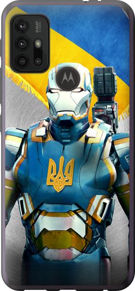 Чехол на Motorola Moto G10 Украинский киборг "980u-2319-17620"
