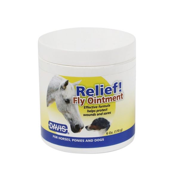 Мазь від мух для собак та коней Davis Relief! Fly Ointment, 170 гр