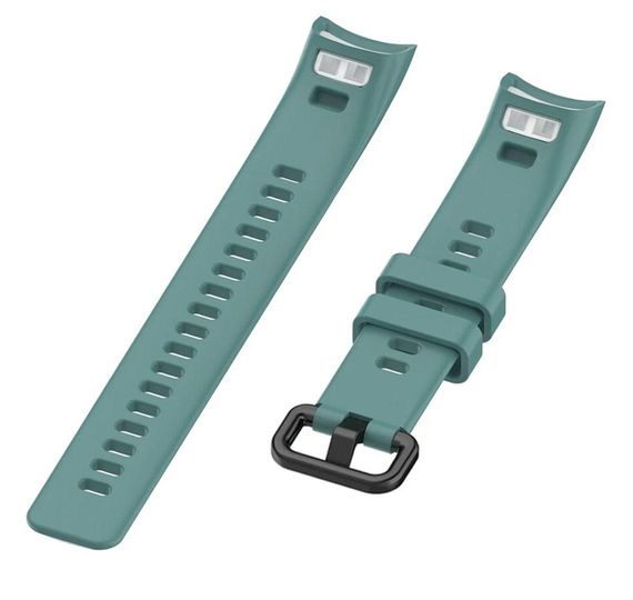 Силиконовый ремешок Primo для фитнес-браслета Huawei Honor Band 4 / 5 - Dirty Blue | Зображення 3