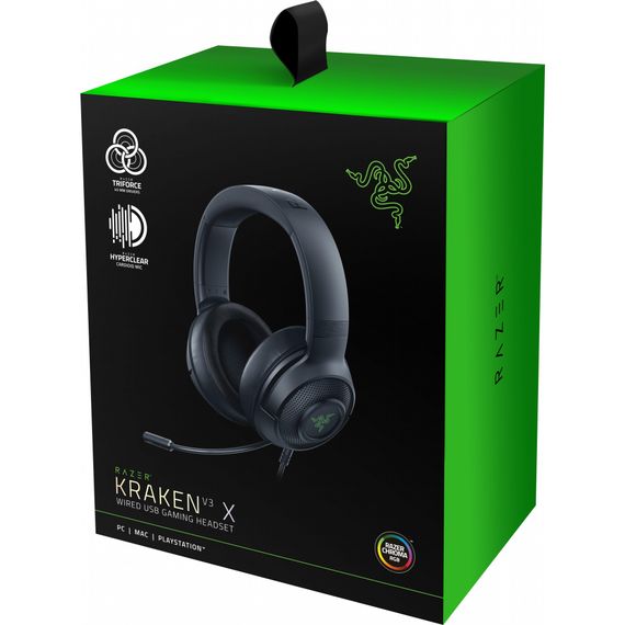 Навушники Razer Kraken V3 X USB Black (RZ04-03750300-R3M1) | Зображення 5