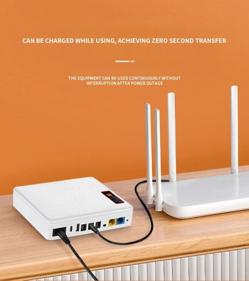 Блок безперебійного живлення 20800mAh 18W UPS для роутера, оптичного терміналу (ONU), камер відеоспостереження | Зображення 6