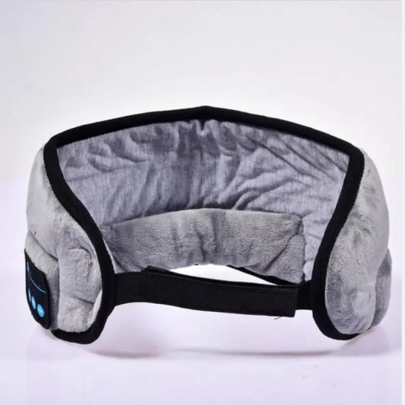 Маска для сна MUSIC GOGGLES A183 с гарнитурой Bluetooth, Серый / Маска на глаза для сна / Повязка на глаза для сна | Зображення 9