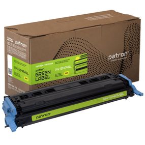 Картридж Patron HP 124A (Q6002A) yellow Green Label (PN-124AYGL)