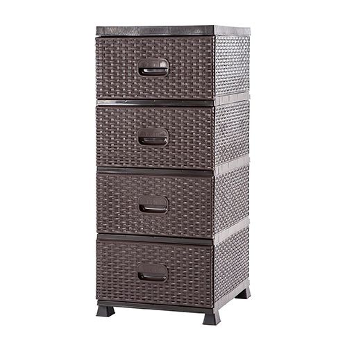 Комод VIOLET HOUSE Coffee (Ротанг)