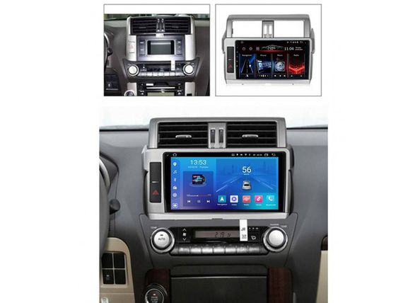 Автомагнітола Android 10.1 XPRO для Toyota Prado 150 2014-2017 (MER-14145_7135) | Зображення 2