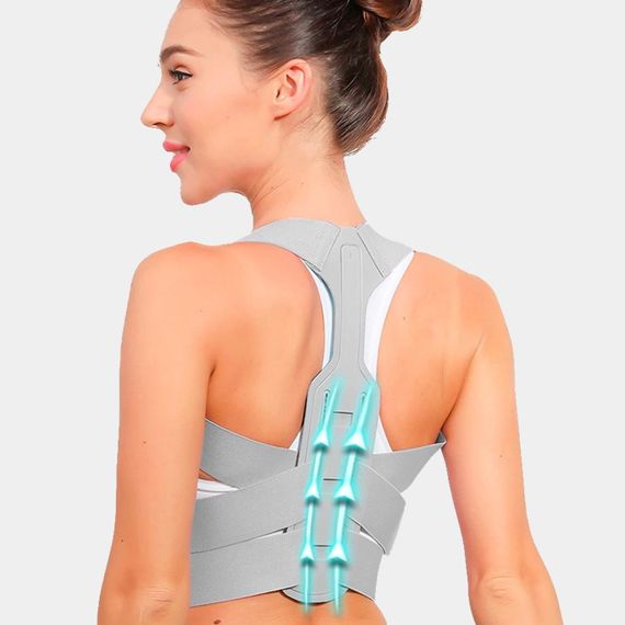 Фіксуючий коректор правильної постави, Invisible pose cion belt / Корсет для спини від сутулості | Зображення 4