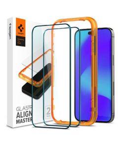 Захисне скло Spigen для Apple Iphone 14 Pro Glas tR Align Master FC (2 Pack), Black (AGL05216)