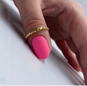 Гель-лак Moon Full Summer №606 яскраво-рожевий 8мл