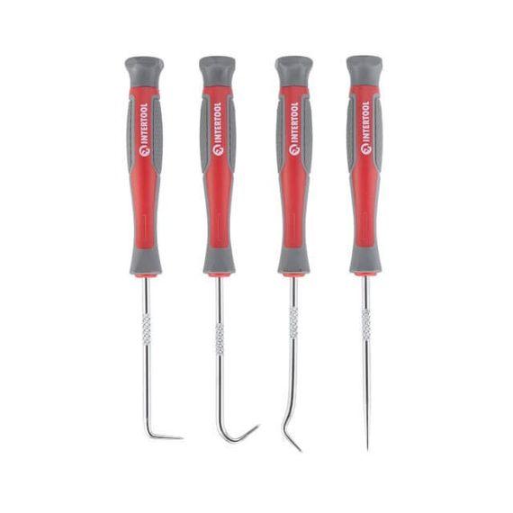 Набір гачків 4 од. INTERTOOL VT-3338 | Зображення 2