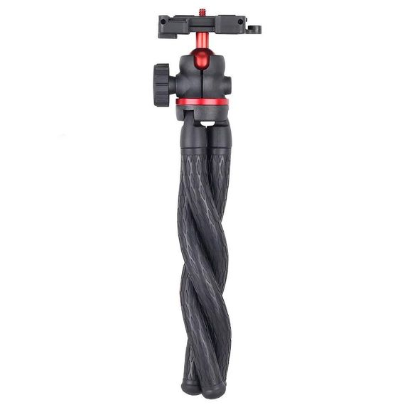 Гнучкий штатив тринога для телефону та камери, 28 см / Міні штатив восьминіг / Трипод з тримачем для смартфона | Зображення 2