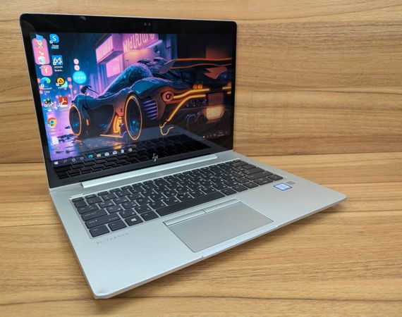 Ультрабук Б-класс HP EliteBook 830 G5 / 13.3" (1920x1080) IPS Touch / Intel Core i7-8650U (4 (8) ядра по 1.9 - 4.2 GHz) / 16 GB DDR4 / 512 GB SSD / Intel UHD Graphics 620 / HDMI / WebCam / Windows 10 б/у + Подарок Беспроводная мышь / USB | Зображення 5