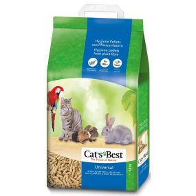 Наполнитель для кошачьего туалета Rettenmaier Cats Best Universal древесный 7 л / 4 кг