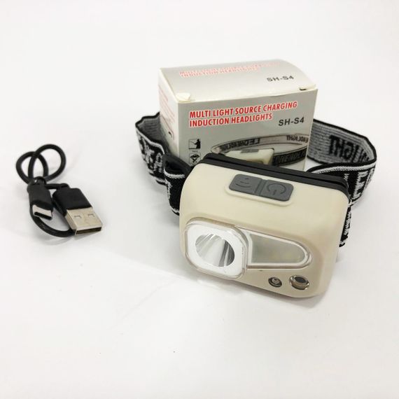 Ліхтар для рятувальників на голову, Потужний акумуляторний налобний ліхтарик, Ліхтар на лоб потужний AU-46 | Зображення 8