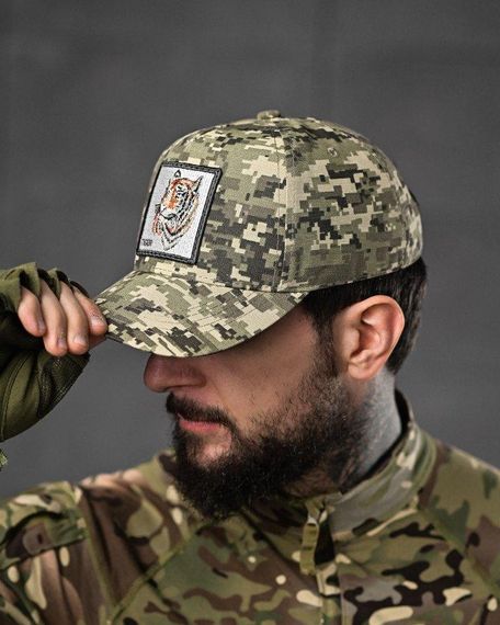 Бейсболка піксель вовк ДЛ6461 | Зображення 1