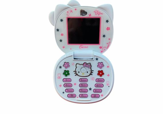 Дитячий мінімобільний Телефон HELLO KITTY (БІЛИЙ) (ID: Hello Kitty Белый) (ID: Hello Kitty Белый) (код: SKU-Hello Kitty Белый) | Зображення 1