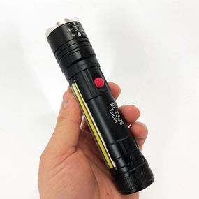 Ліхтарик Police T6-26+T6+COB світлодіодний ручний акумуляторний портативний, Ліхтар ручний потужний, GX-442 Ліхтарик bl