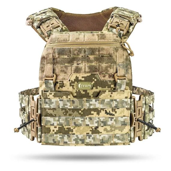 Плитоноска М7 PRO GEN Skelet + 7 підсумків Піксель ММ14 | Зображення 7