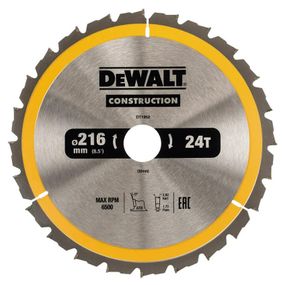 Диск пилковий DeWALT СONSTRUCTION 216 х 30 мм (DT1952)