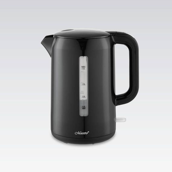 Електрочайник Maestro MR-022-BLACK, 2.2 л, 2200 Вт
