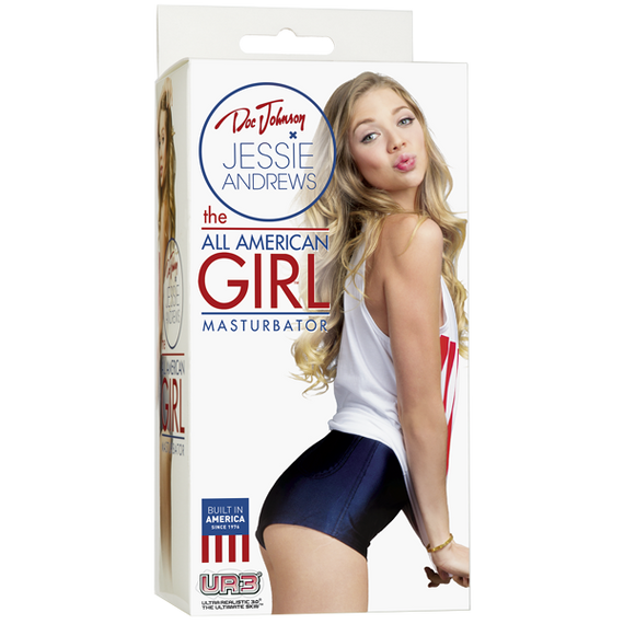 Мастурбатор-вагіна Doc Johnson Jessie Andrews - The All American Pussy | Зображення 1